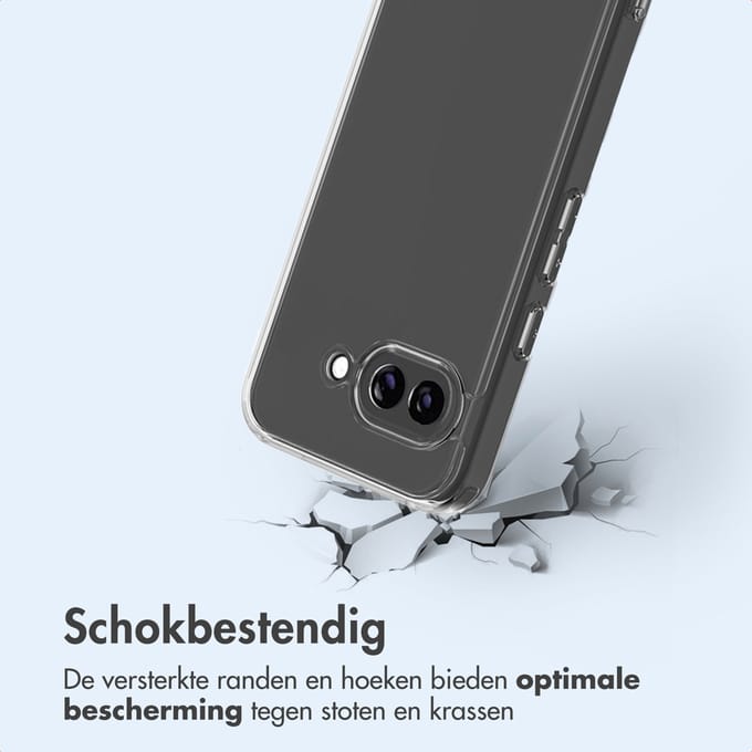 imoshion Hoesje - Geschikt voor Google Pixel 9a - Protective Backcover - Transparant