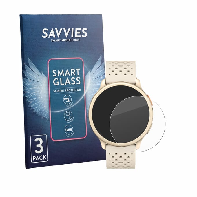 3 Stuks Savvies Screenprotector - geschikt voor Quican AR-02 - beschermfolie glas transparant