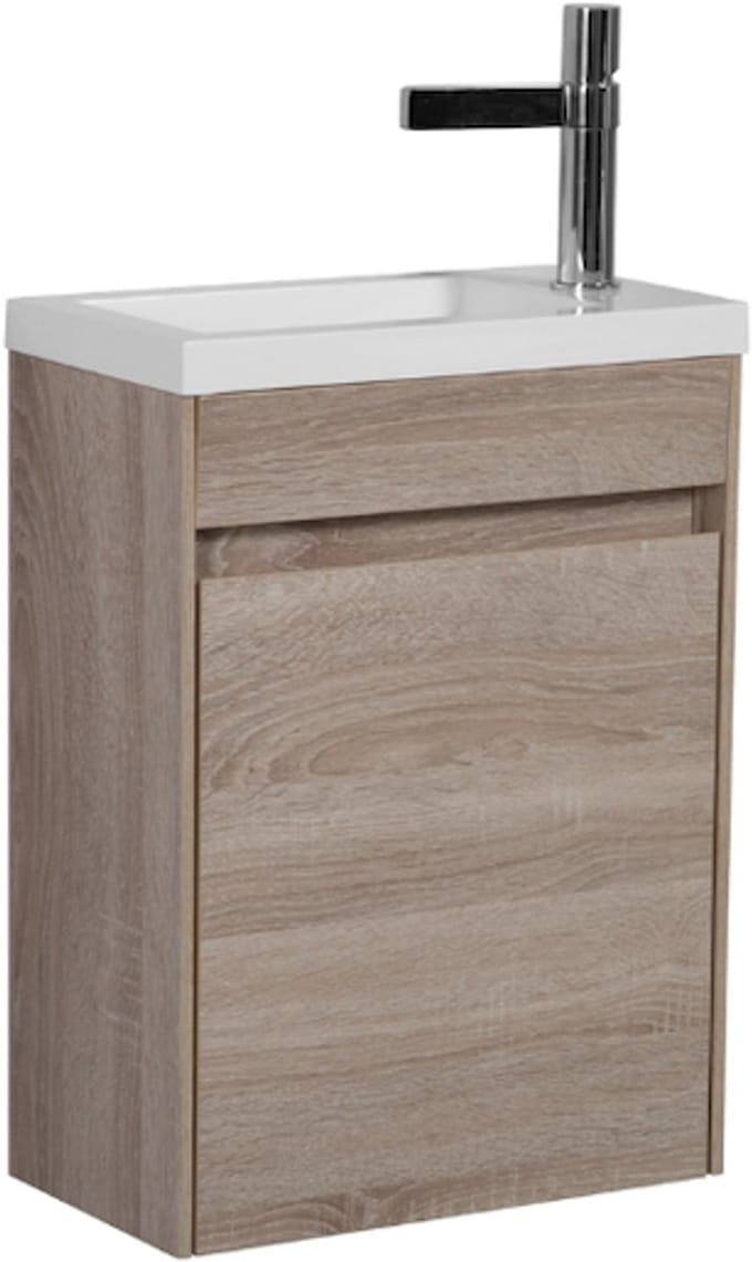 LINEA UNO - Seki 40 - Licht eiken - Toiletmeubel - - 301751