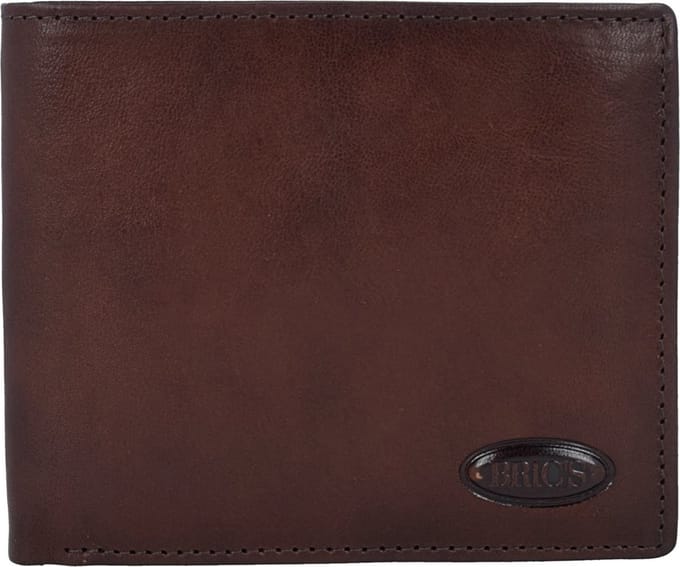 Bric's Monte Rosa Portemonnee RFID Leer 11,5 cm - Jongens - Horizontaal - moro