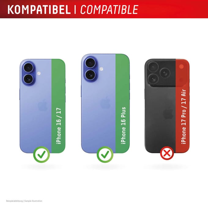Displex CamGlass Single Camera Protector geschikt voor Apple iPhone 16 / 16 Plus / 17