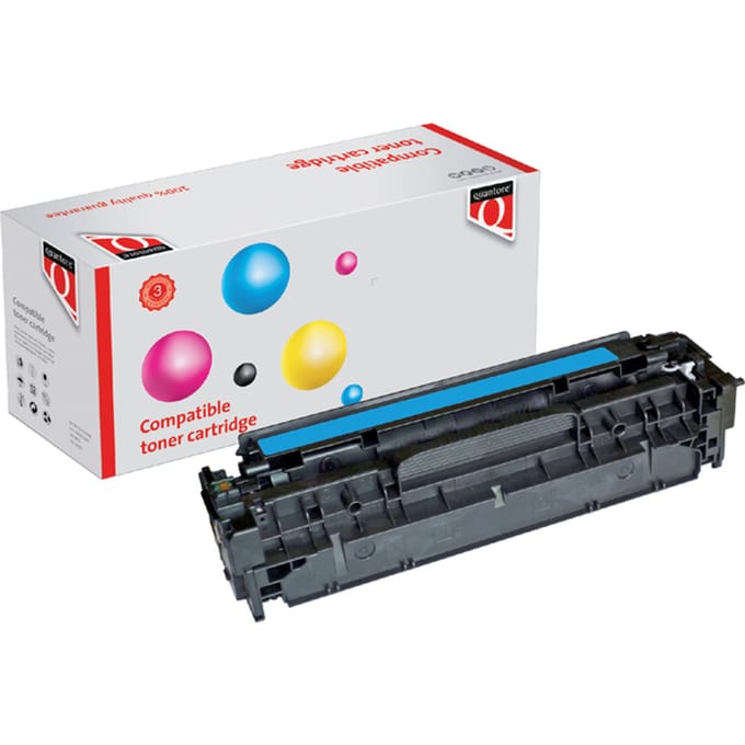 Tonercartridge Quantore alternatief tbv HP CC531A 304A blauw