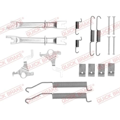 Toebehorenset, remschoenen QUICK BRAKE 105-0812S