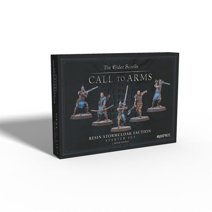 The Elder Scrolls: Call To Arms - Stormcloak Starter Set - Miniature Game - Ongeschilderd