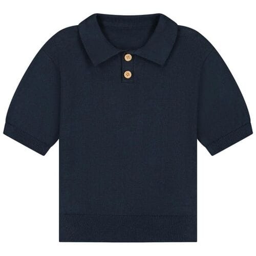 Prénatal peuter polo Dark Bluegrey 116 heren