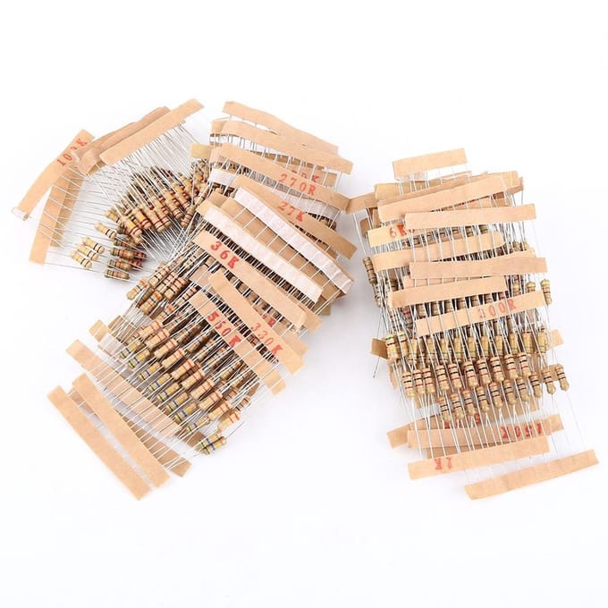 Dailygoody - 1000pcs Résistances Assortiment - Elektronische