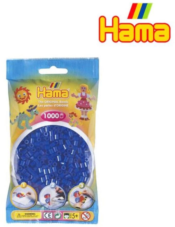 Strijkkralen 1000 Stuks Blauw Neon
