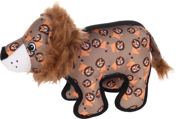 Flamingo Strong Stuff - Speelgoed Honden - Hs Strong Stuff Leeuw Bruin 33cm - 1st - 134779 - 1st