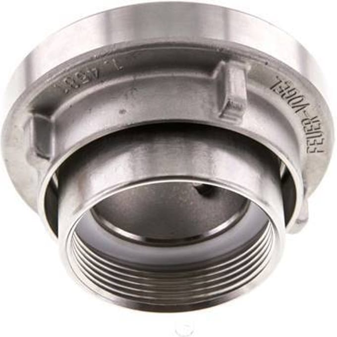 52-C (66 mm) RVS Storz-koppeling G 2'' Binnendraad Draaibaar