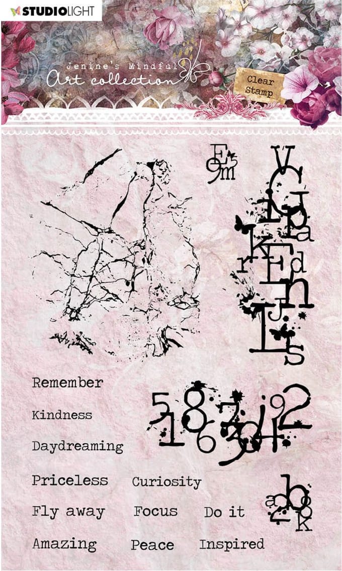 Clear stamp A6 Jenineâ€˜s Mindful 3.0 nr 09