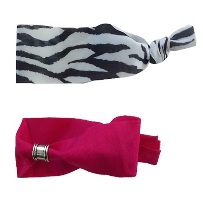 Ibiza armband-pink zebra