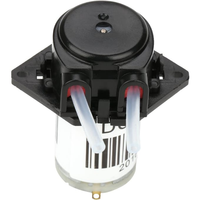 DC 24V Mini Zelfaanzuigende Wateraanzuiging Laag Geluid Kliktype Peristaltische Pomp