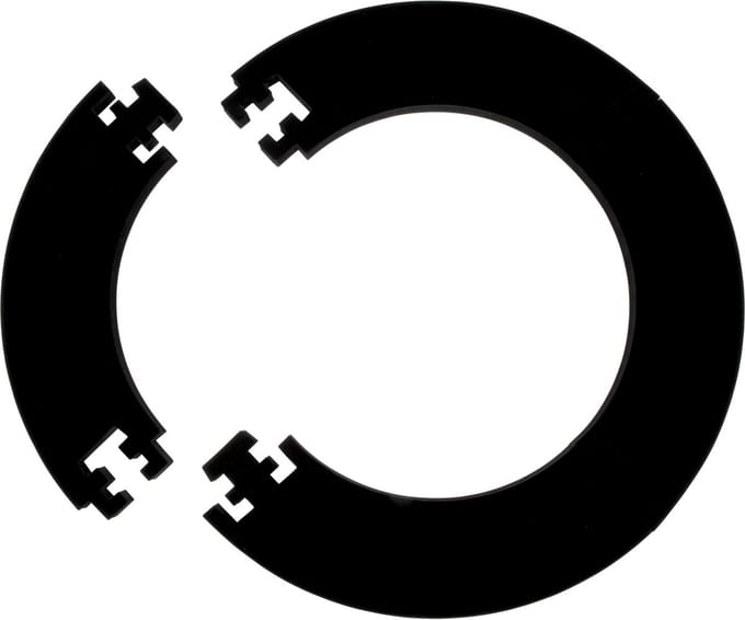 Faver Dartmuurbeschermer -Zwart