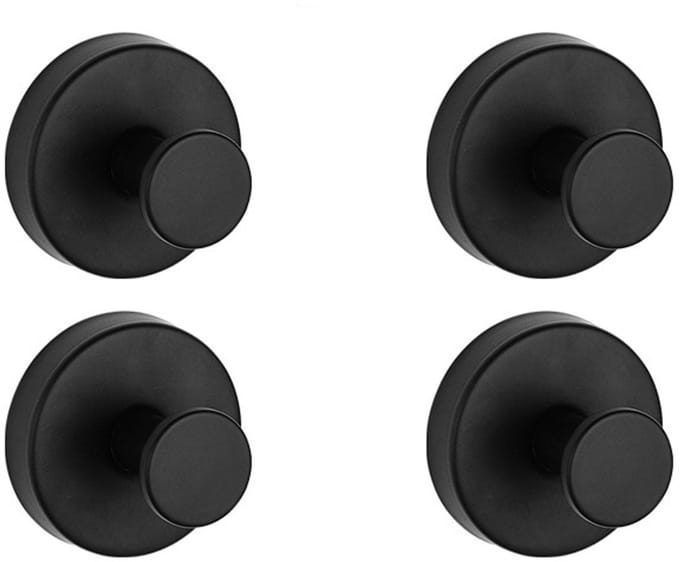 Wandhaken met zuignap, 4-pack