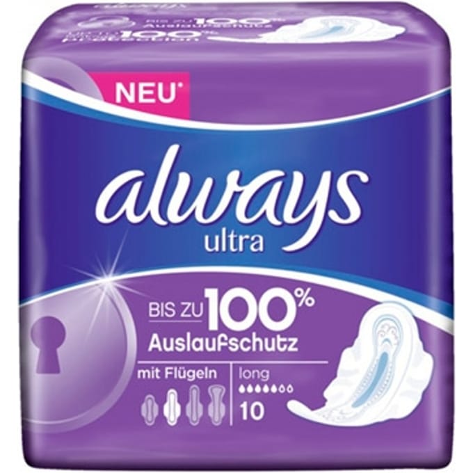 Always Ultra Long Plus 10 stuks