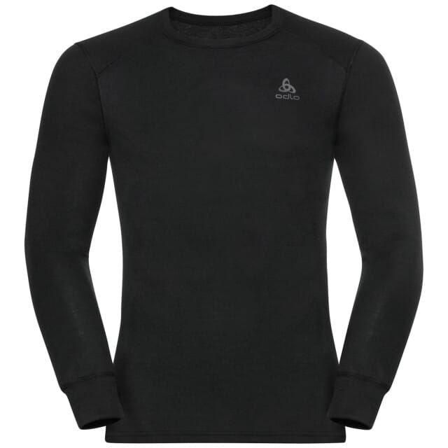 Odlo Active Warm Lange Mouw Thermoshirt Heren - Zwart - Maat M