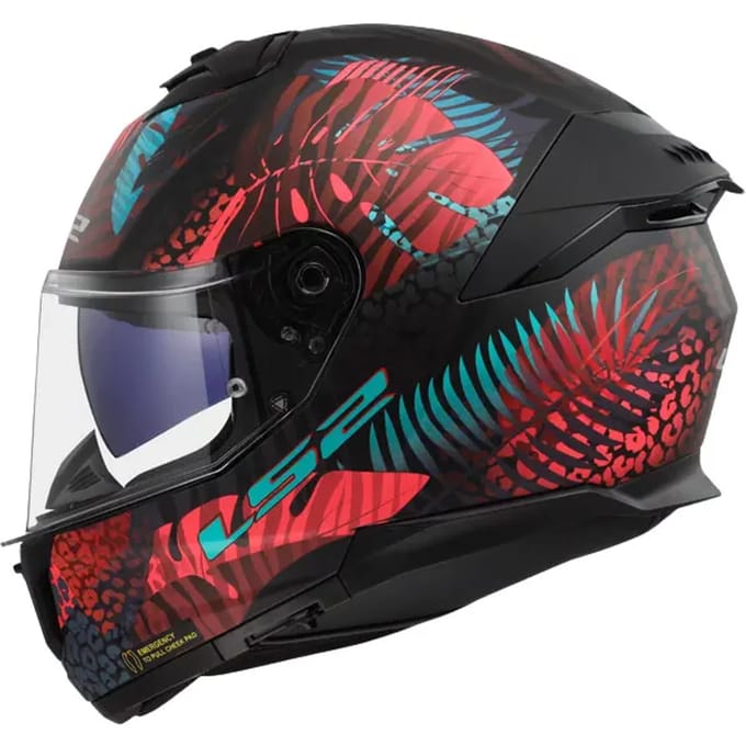Volle motorhelm LS2 FF808 Stream II Jungle