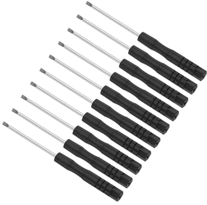 Mini Sleufschroevendraaiers 2,0mm - Set van 10