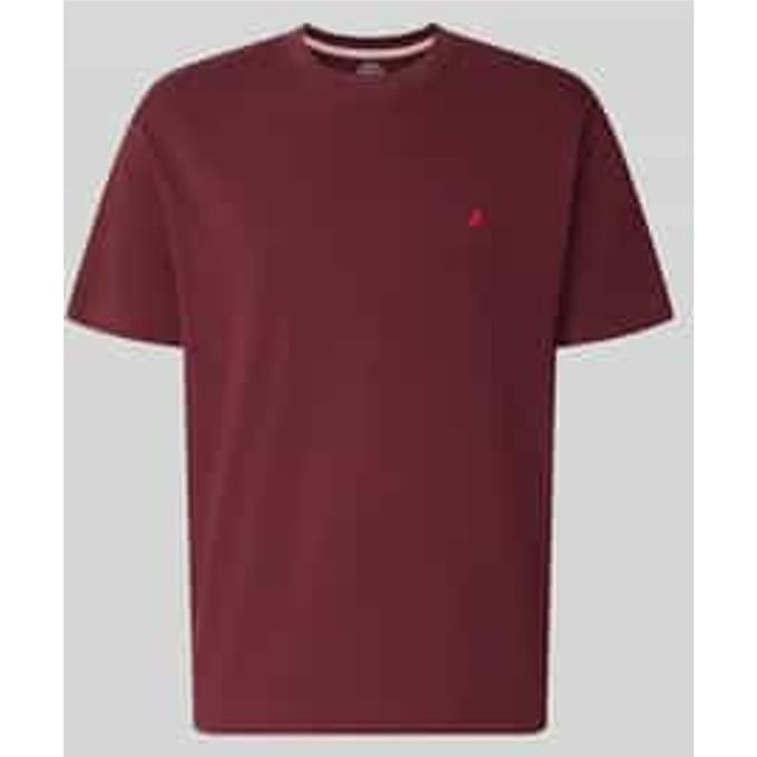 Regular fit t-shirt van puur katoen