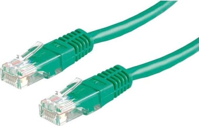 ROLINE UTP patchkabel Cat5e groen 15m