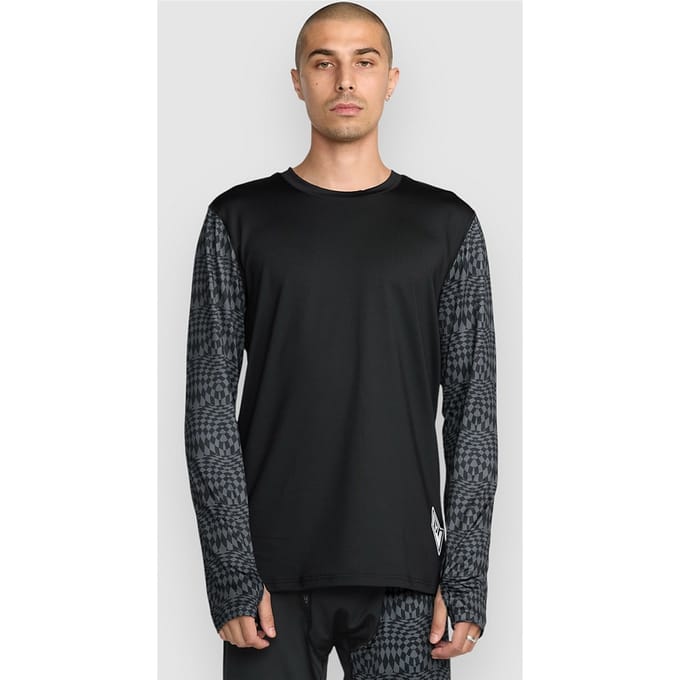Volcom V-Science Crew Thermo Shirt zwart