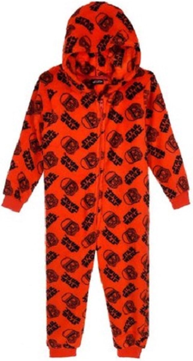 Star Wars - Onesie - Pyjama - Maat 104 - Starwars - Rood