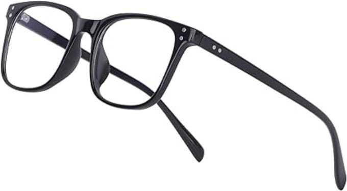Blauw Licht Bril Zonder Sterkte - Blue Light Glasses - Computerbril - Zwart