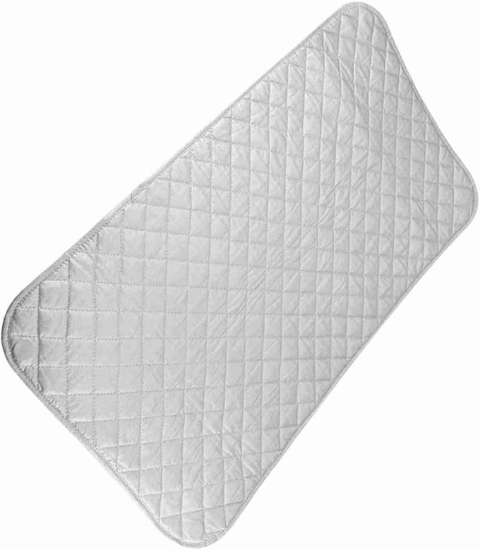 Draagbare Strijkdeken - Strijkmat Magnetisch - Kleding Strijken - Magnetische Hoeken - 45x85 cm - Grijs