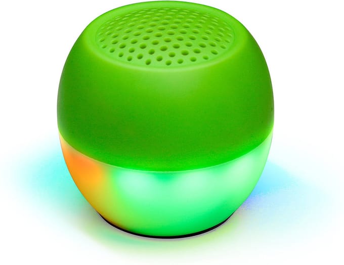 Boompods Soundflare Mono draadloze luidspreker Limoen