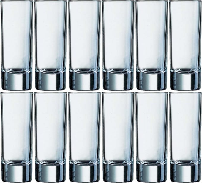 Arcoroc Islande Shotglas 6,5 Cl - 12 Stuks