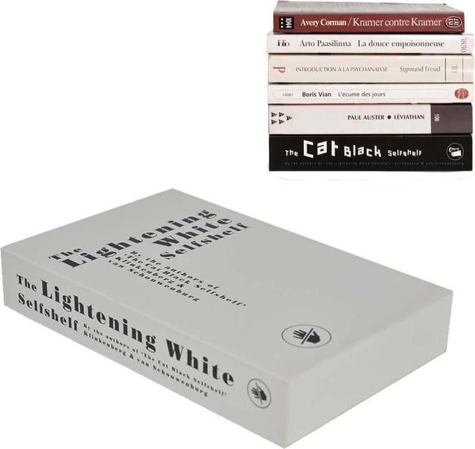 Boekenplankje - Selfshelf Pocket - The Lightening White - 11x 17,5 x 3 cm