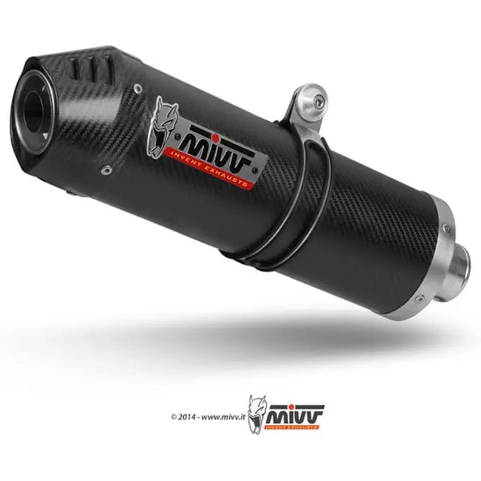 Motorfietsuitlaat demper Mivv Oval Honda CB600F Hornet