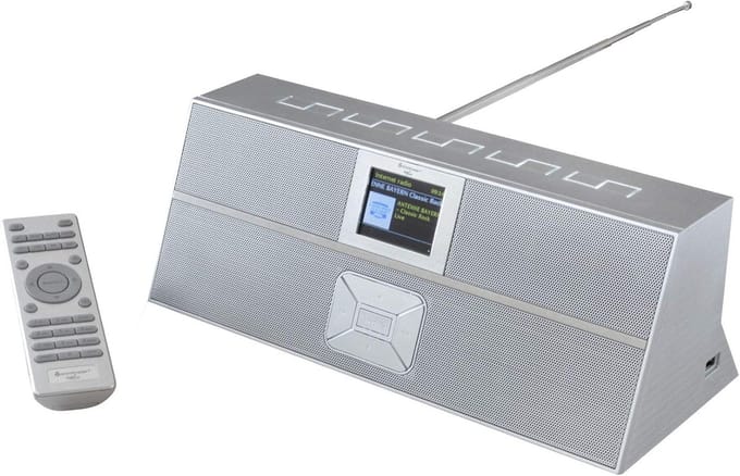 Internetradio met DAB+, FM, WiFi Netwerkspeler, USB en Bluetooth