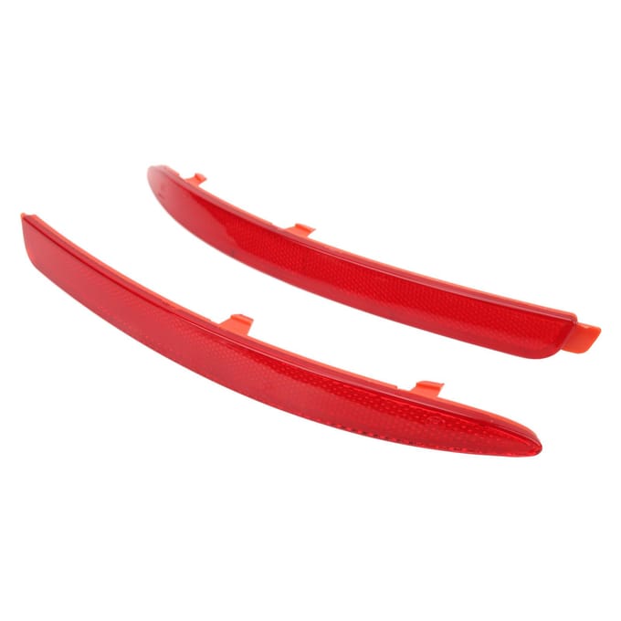 2 stuks Achterbumper Reflector Links Rechts 1Z0945105A Vervanging voor OCTAVIA 1z Facelift 2009‑2012 red