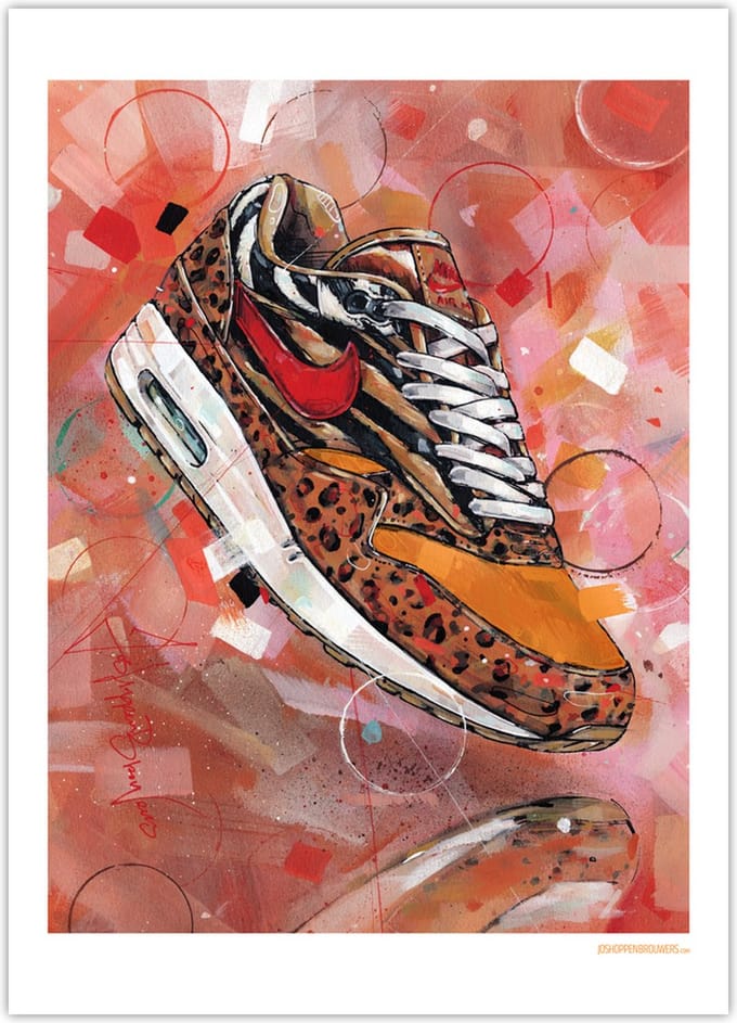 Sneaker poster Animal pack 3.0 50x70 cm
