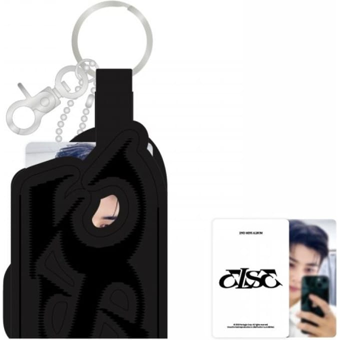 Cha Eun   Porte-cartes Porte-clés en cuir   2e Mini-album
