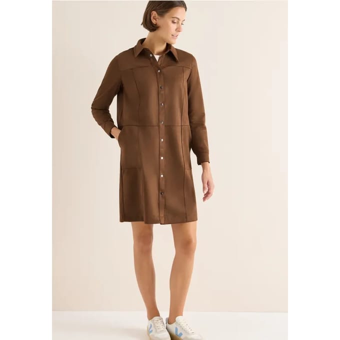 Velours jurk