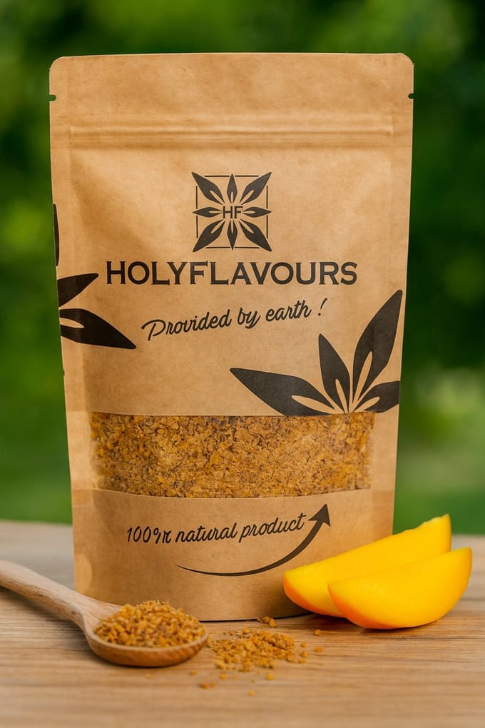 Mango Granulaat 2-10 mm - 100 gram - Holyflavours