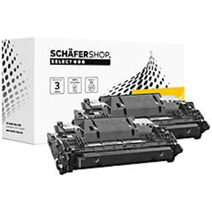 Schäfer Shop Select Toner 2 stuks SSI compatibel met HP 26X (CF226X)