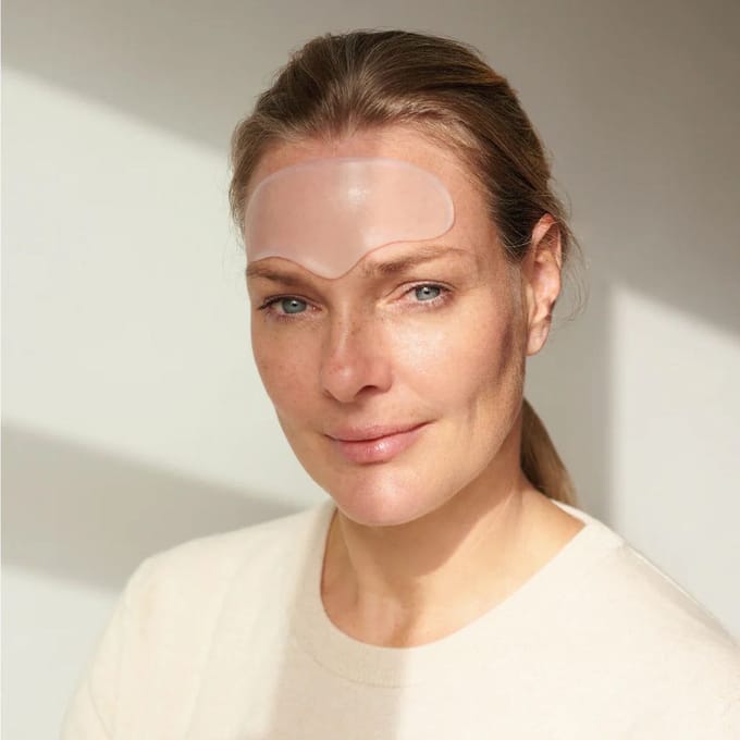 APRICOT voorhoofd Reusable forehead pad with Ectoin Maskers tegen veroudering Dames 15 g