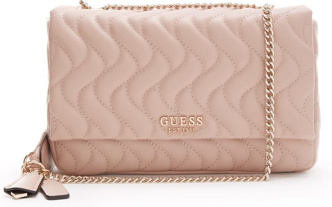 Guess Medium Crossbodytas / Schoudertas Dames - Eco Mai - Roze