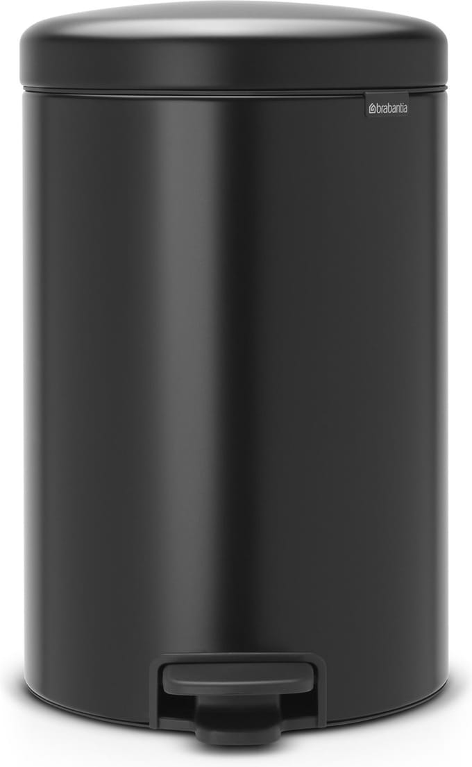 brabantia newIcon - rubbish bin - 20 L - matte black