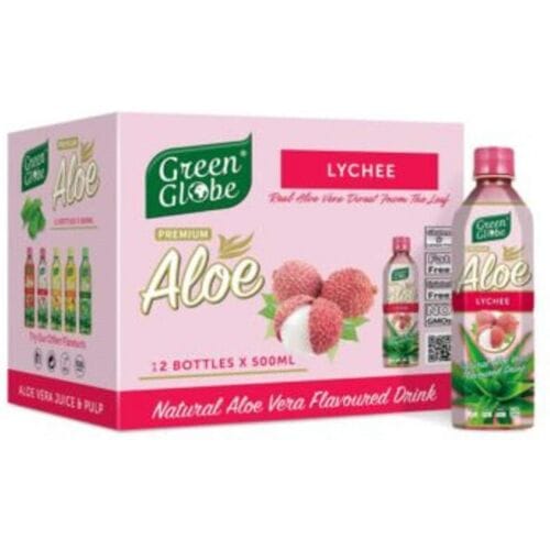 OKF lychee-aloëveradrank doos 20 x 500 ml