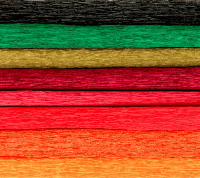 8 rollen crêpepapier 60x25 cm - Artemio