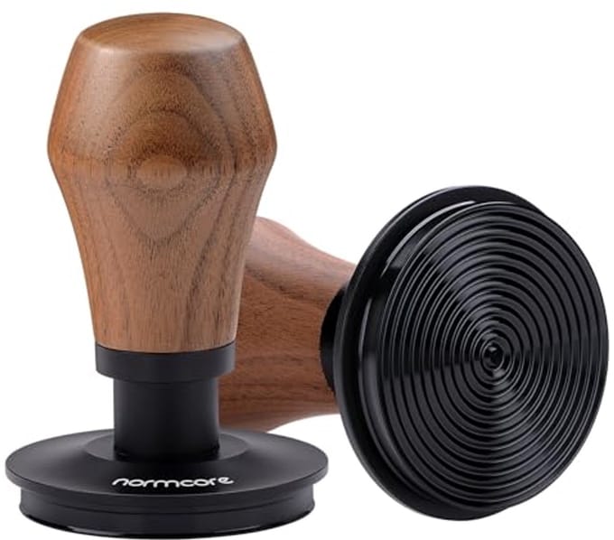Espresso Koffietamper met Titanium PVD-coating en Verwisselbare Veren