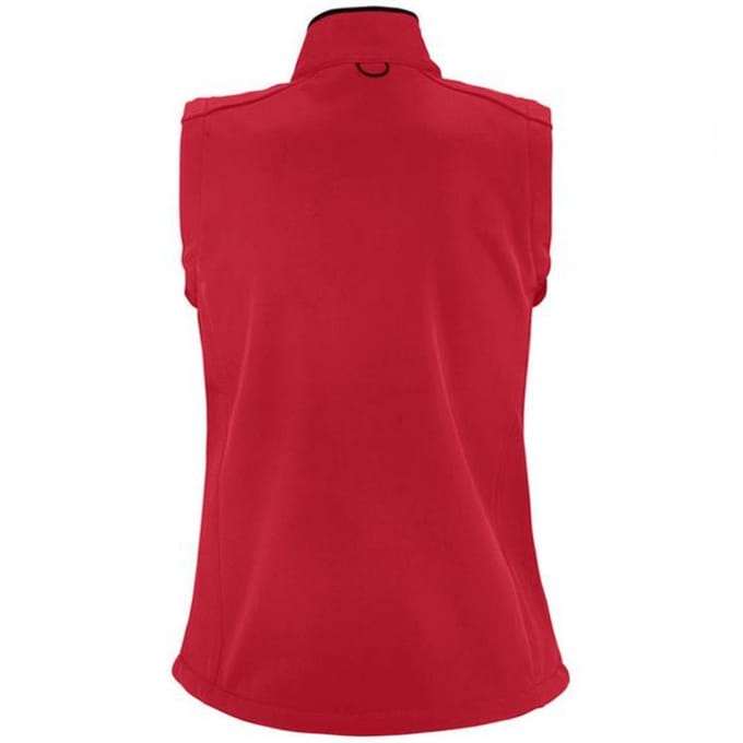 SOLS Dames/dames Rallye Soft Shell Bodywarmer Jacket (Rood)