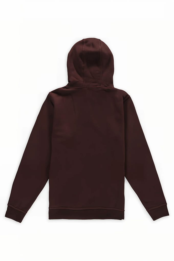 Aspact Ton Sur Ton Logo Hoodie Brown Größe: L | Kaputzenpullis Outlet | Unisex | Braun