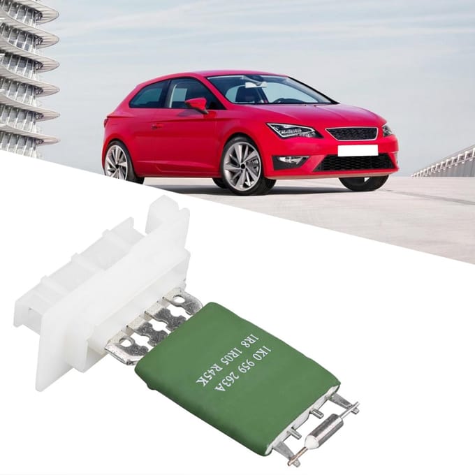 Auto Motor Kachelventilator Aanstuurweerstand voor Seat Skoda 1K0959263A white