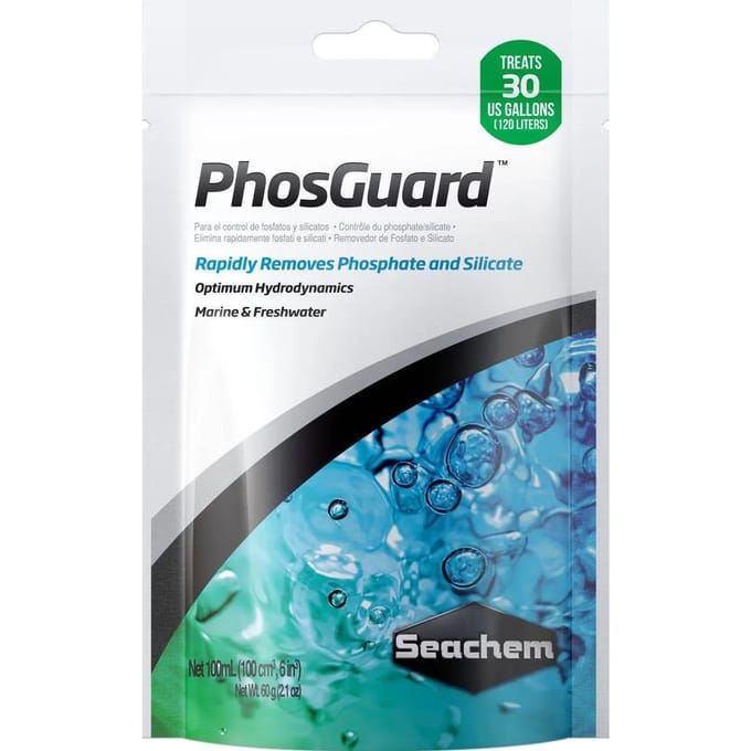 Accessoires voor aquariumfilters Seachem Phosguard 100 ml
