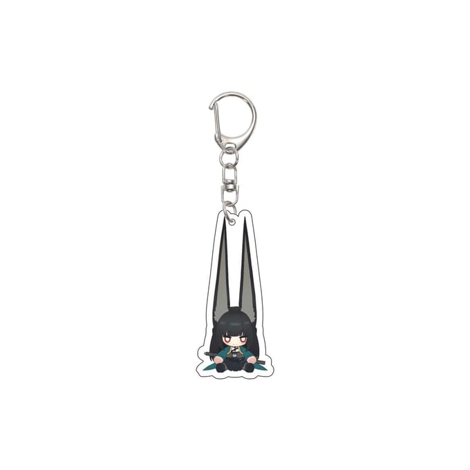 Porte-clés Anime Zenless Zone Zero 55MM Hoshimi Miyabi Porte-clés Plaque Modèle Acrylique Cadeaux de Noël 55MM